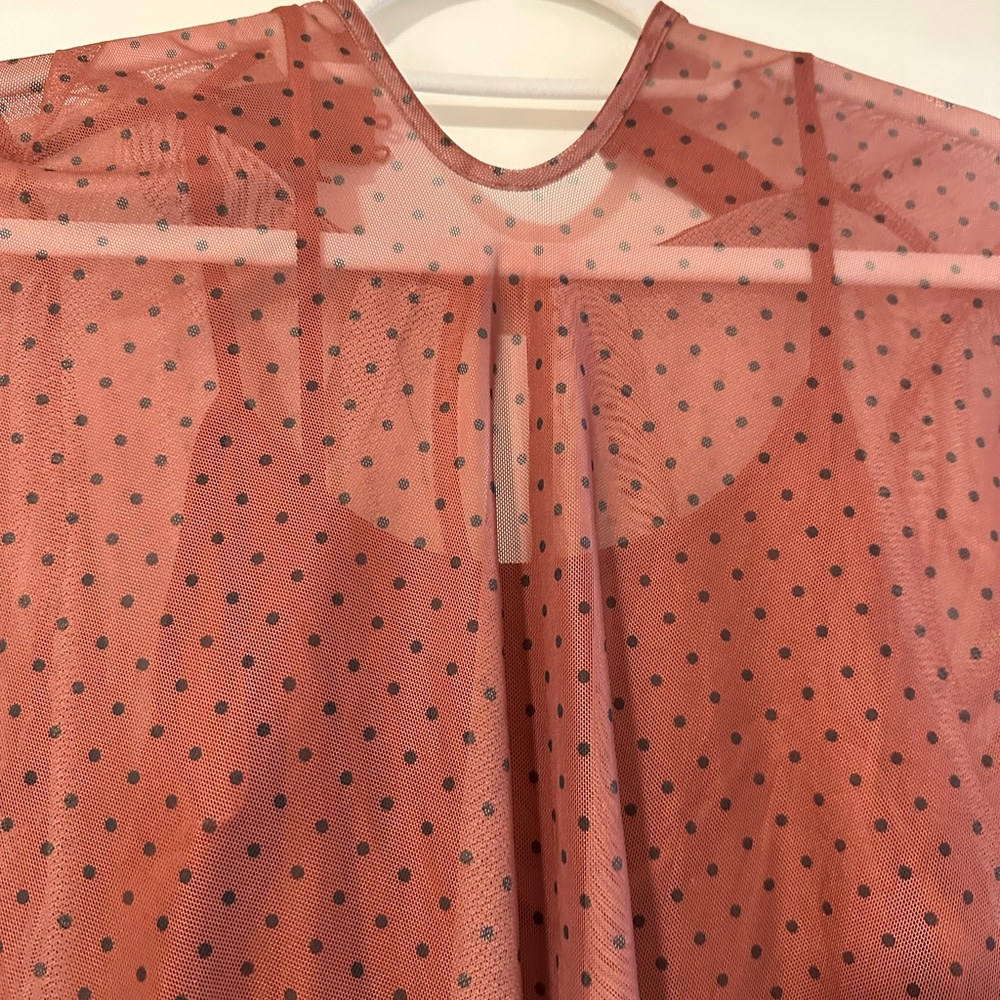 Pink sheer blouse - Picture 6 of 6